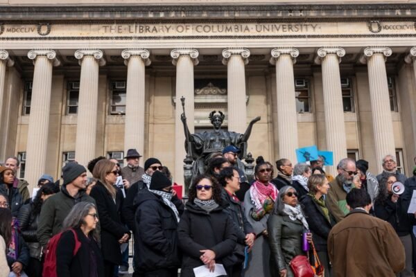 Education Dept. threatens Columbia University’s accreditation, invoking anti-discrimination laws PHOTO: Pro-Palestinian Rally Held On Columbia University Campus